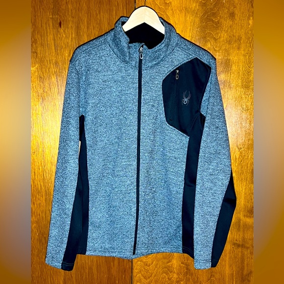 Men’s Size L Spider Full Zip Jacket - Like New - Picture 3 of 11